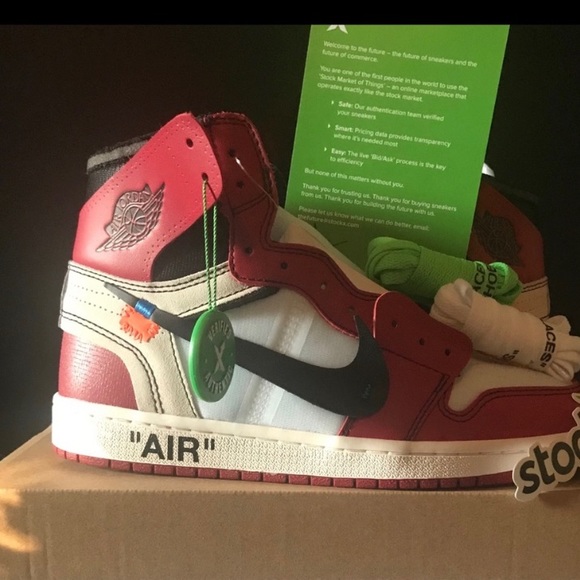Off white Nike Jordan 1 - Picture 1 of 1